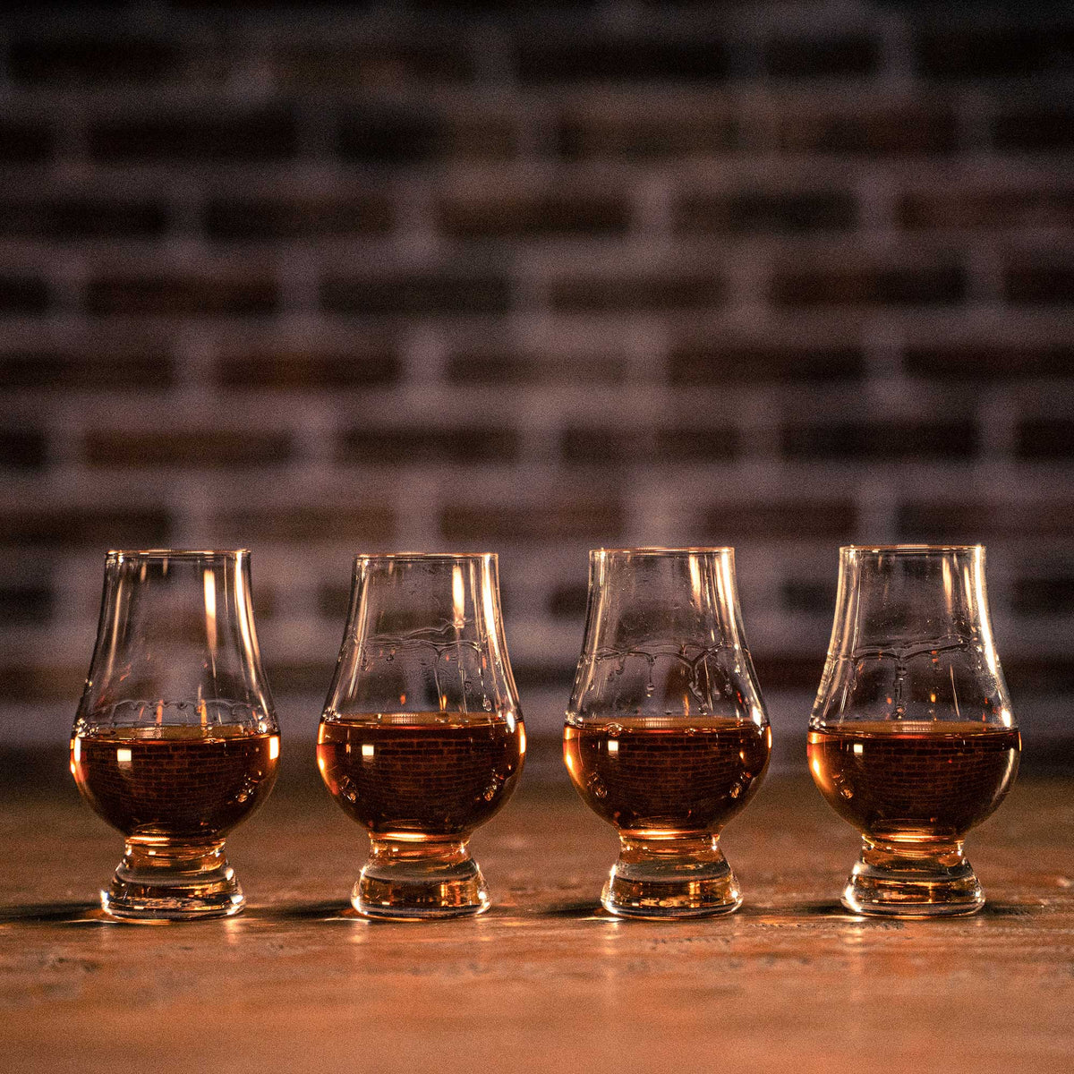 Your Logo + Our Barrels - Personalized Whiskey Flight from Tennessee Whiskey Barrel Stave - Custom Logo and Corporate Gifting