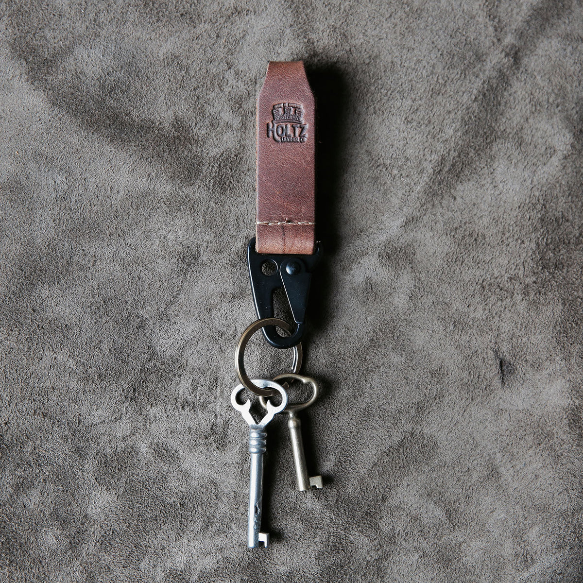 The Henry Fine Leather Keychain