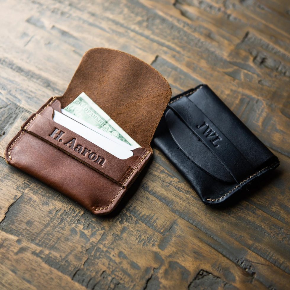 No. 3 Babe Ruth – Personalized Leather Front Pocket Wallet