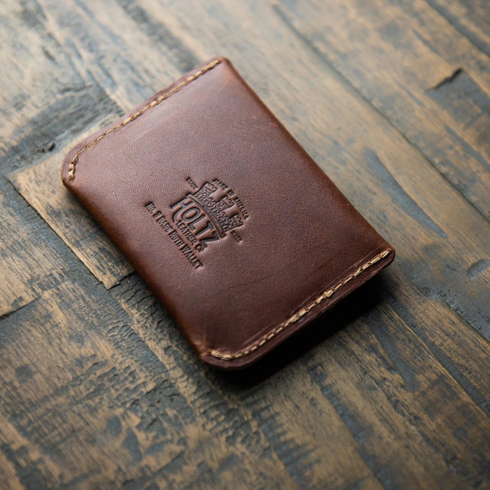 No. 3 Babe Ruth – Personalized Leather Front Pocket Wallet