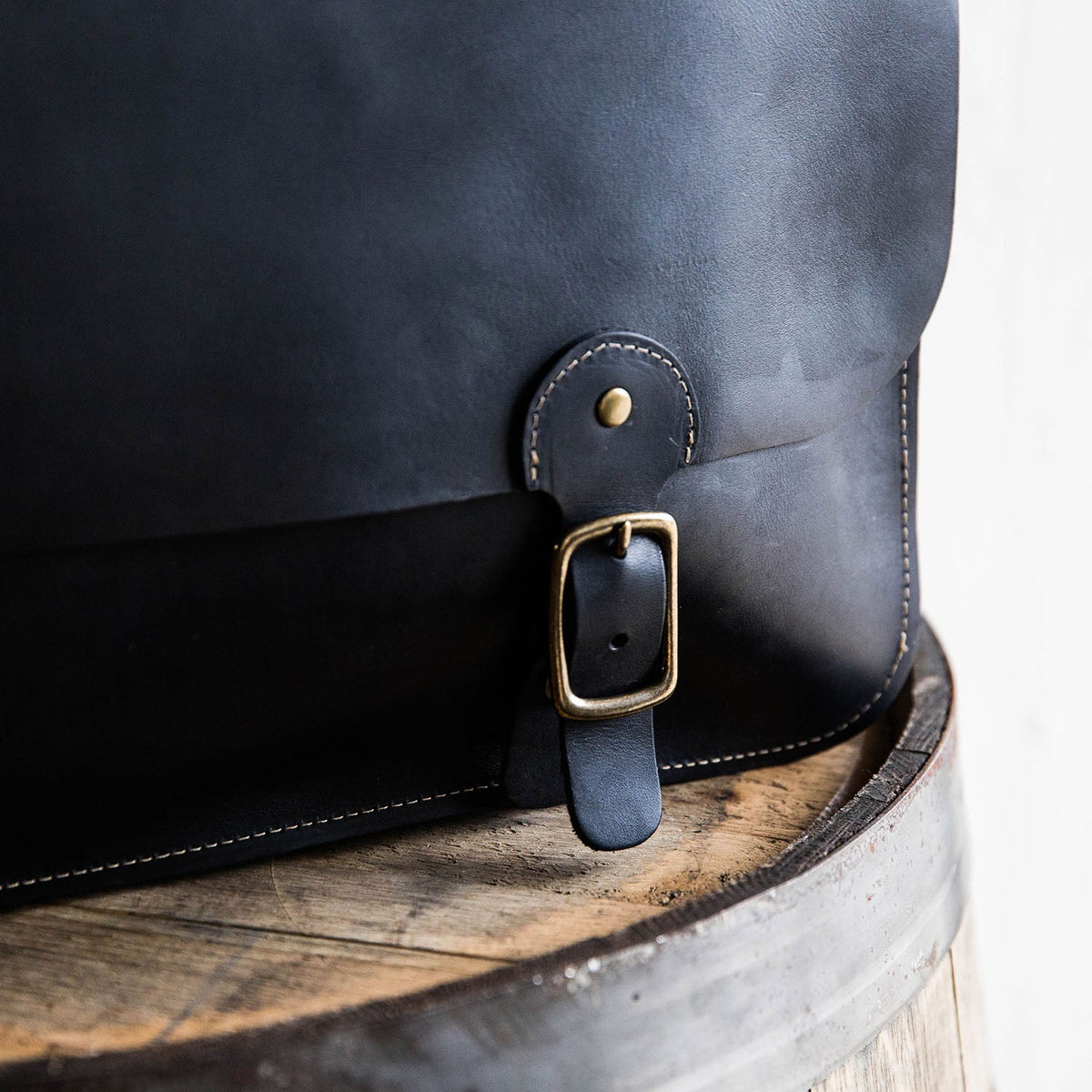 Your Logo + Our Leather - The No. 1860 EXPRESS - Fine Leather Messenger Bag & Briefcase - Custom Logo and Corporate Gifting