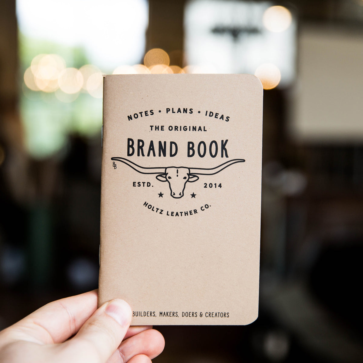 Your Logo + Our Leather - The Surveyor Fine Leather Pocket Journal Cover for Field Notes - Custom Logo and Corporate Gifting