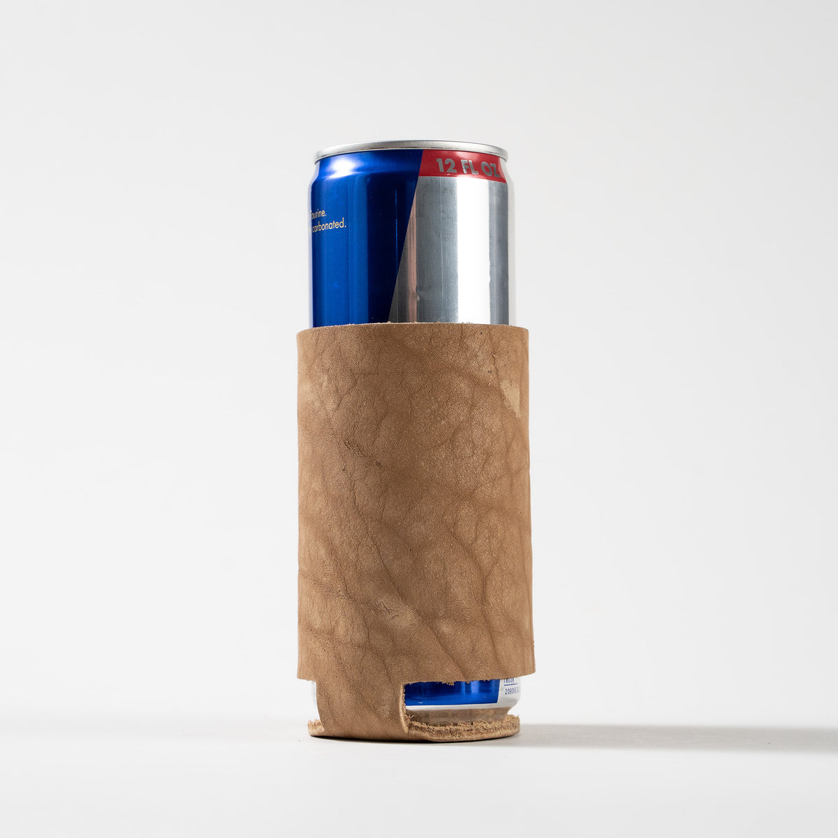 The Blitz Can Coozie - Bison Full-Grain Leather