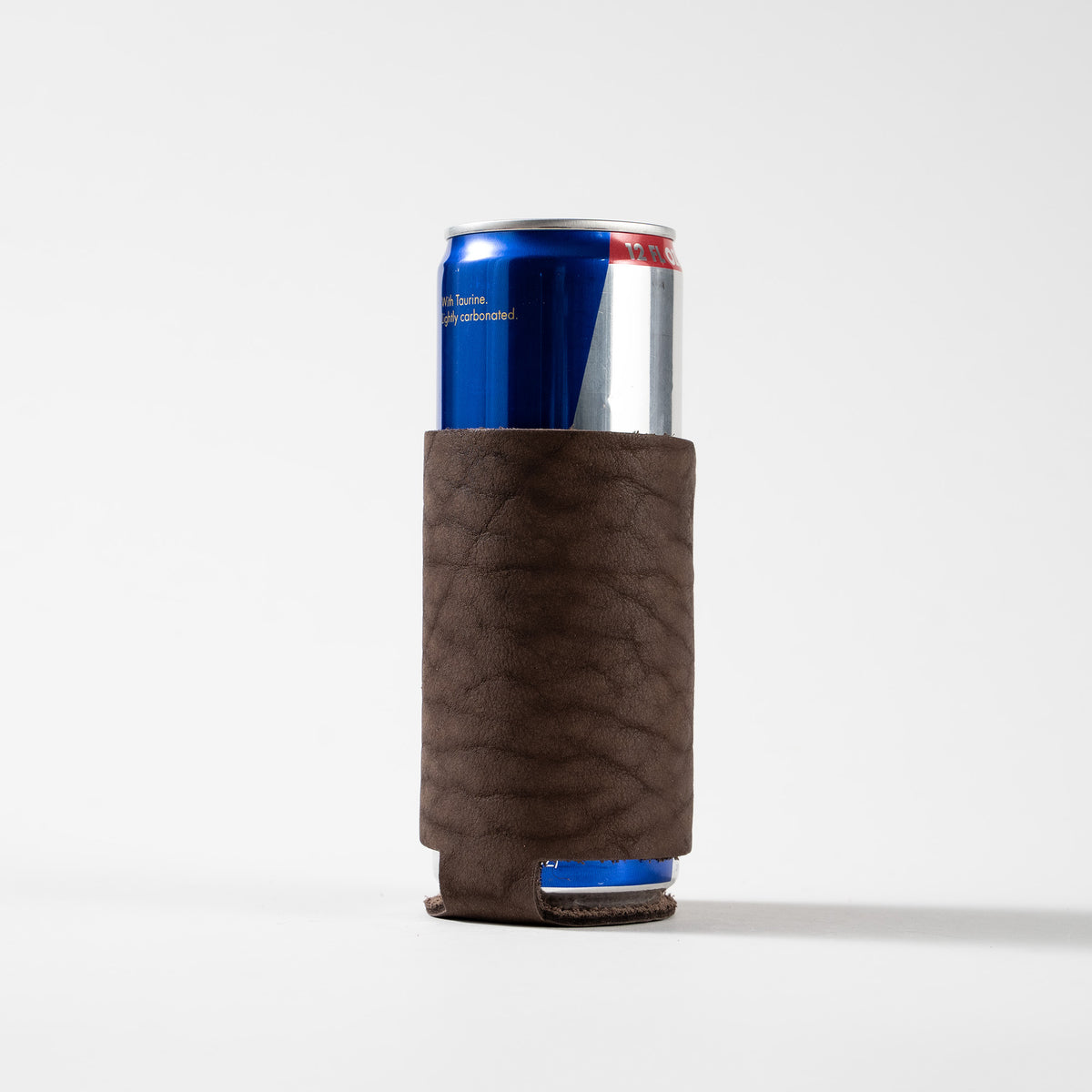 The Blitz Can Coozie - Bison Full-Grain Leather