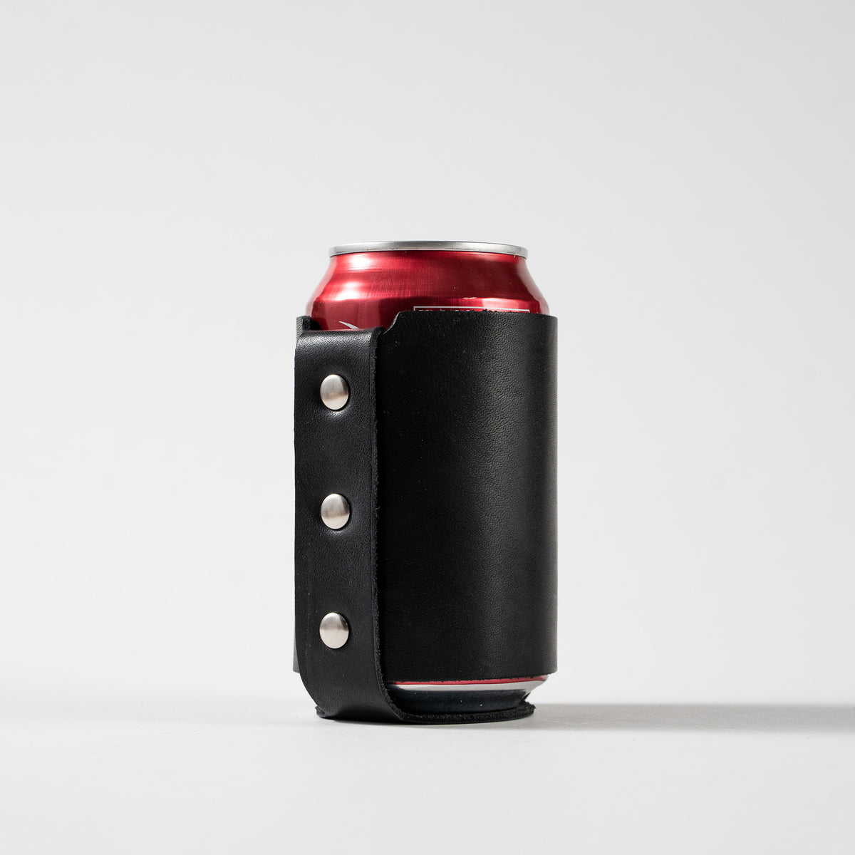 The Blitz Collegiate Can Coozie Alabama & Auburn - Full-Grain Leather