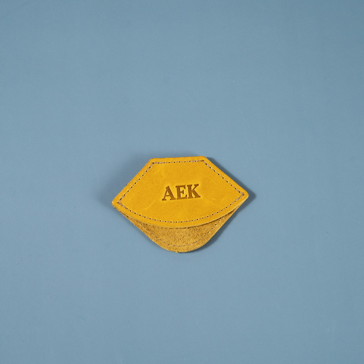 The Inkling Personalized Fine Leather Corner Bookmark