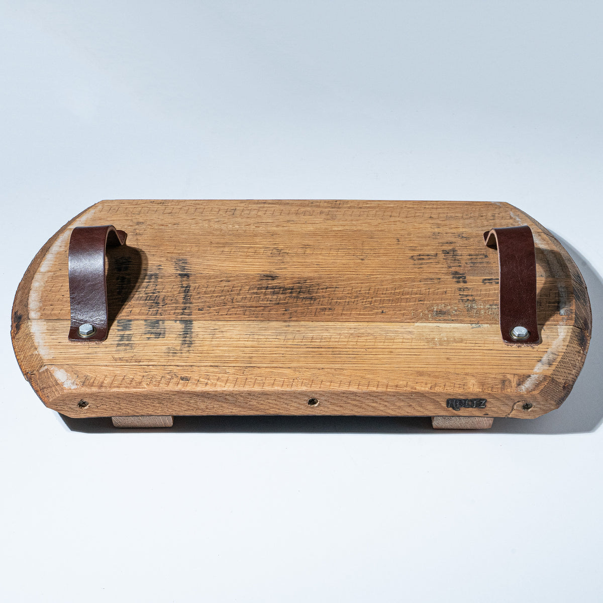 The Butler Tennessee Whiskey Barrel Charcuterie Board Serving Tray