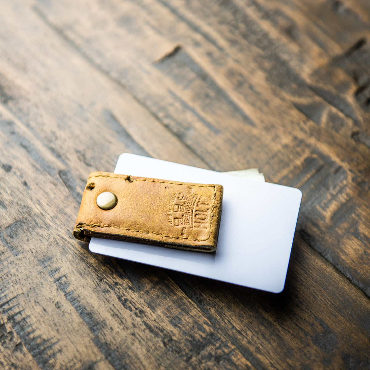 The King of Swing ~ Vintage Baseball Glove Money Clip