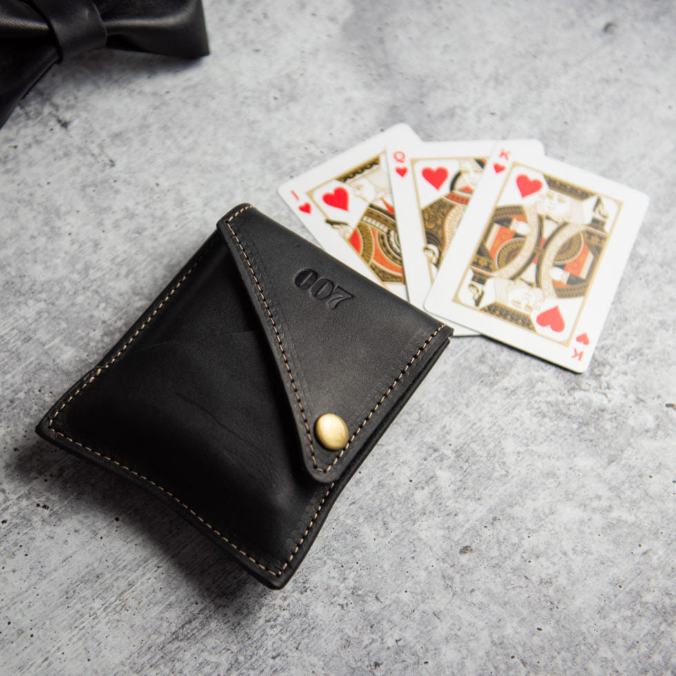 Theory 11 James Bond Card Deck With Fine Leather Card Sleeve