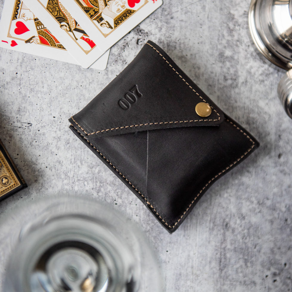 Theory 11 James Bond Card Deck With Fine Leather Card Sleeve