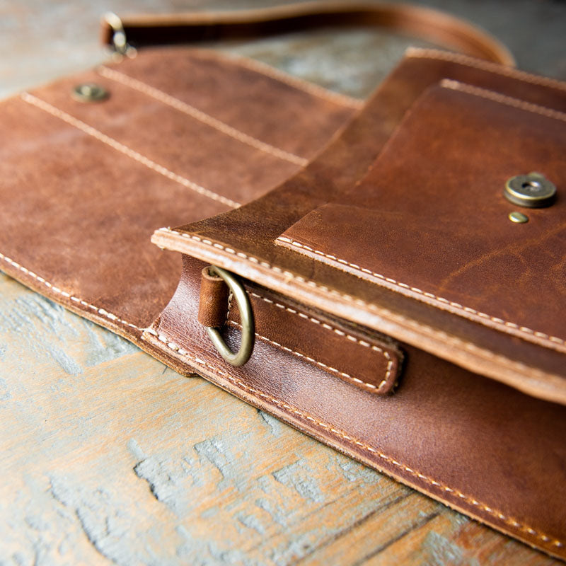 The Vivian Fine Leather Crossbody Purse