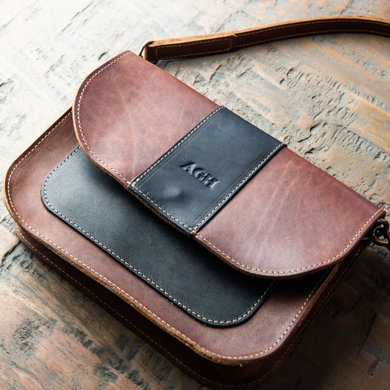 The Vivian Fine Leather Crossbody Purse