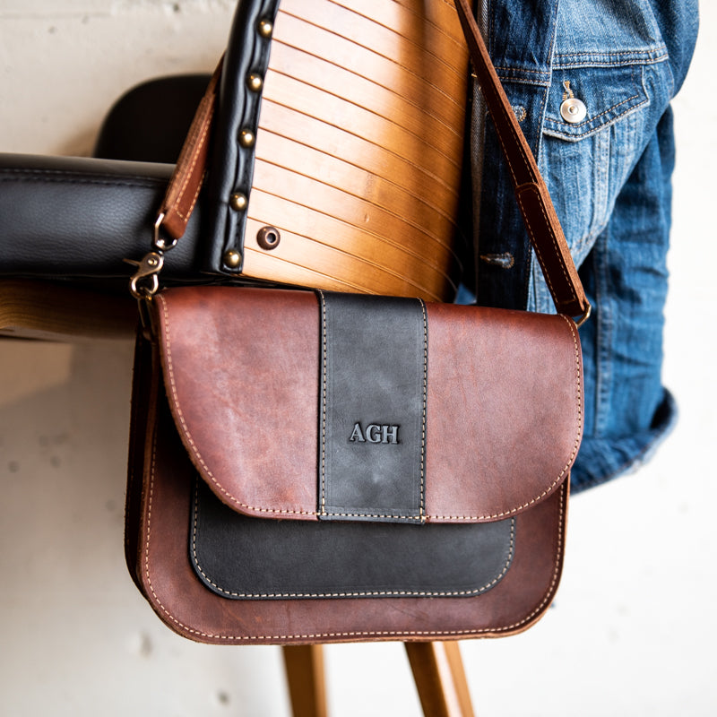 The Vivian Fine Leather Crossbody Purse