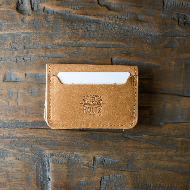 The Gates Personalized Leather Bifold Money Clip Front Pocket Wallet
