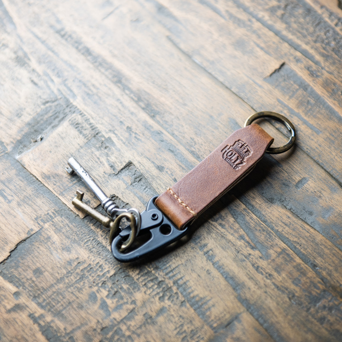 The Henry Fine Leather Keychain