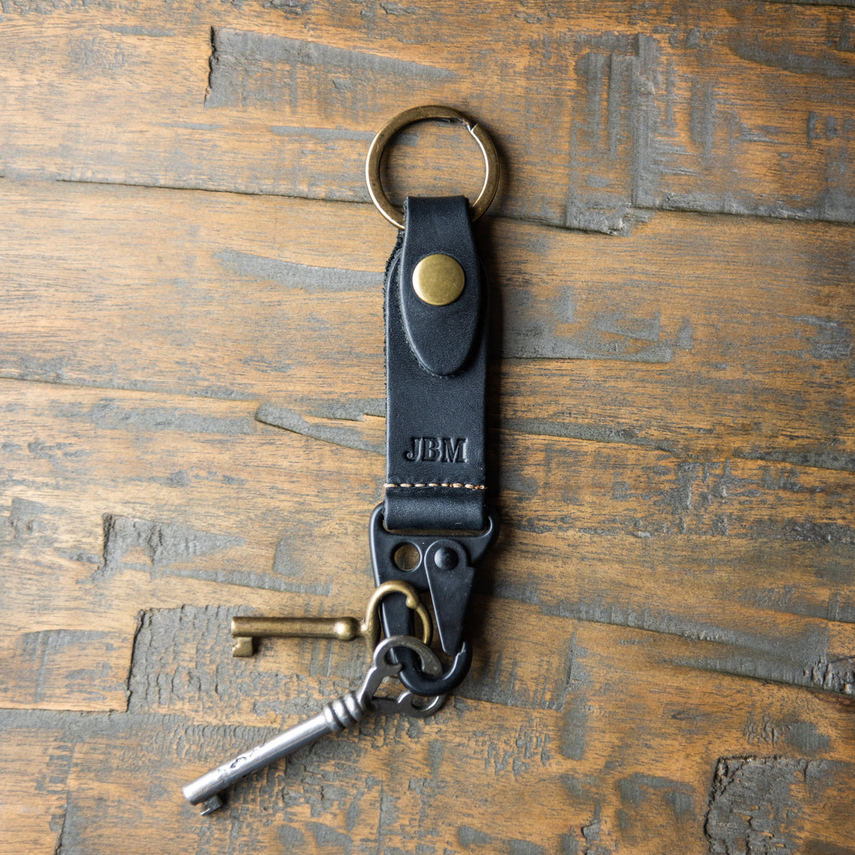 The Henry Fine Leather Keychain