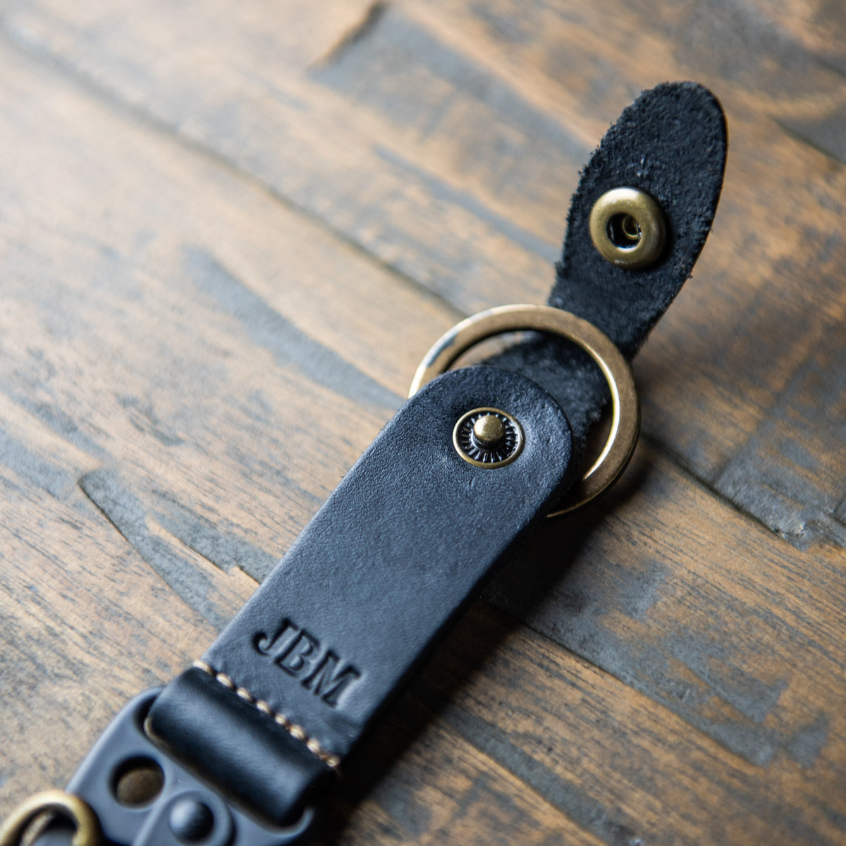 The Henry Fine Leather Keychain