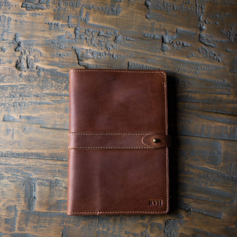 The Inventor Personalized Fine Leather A5 Moleskine Journal Diary