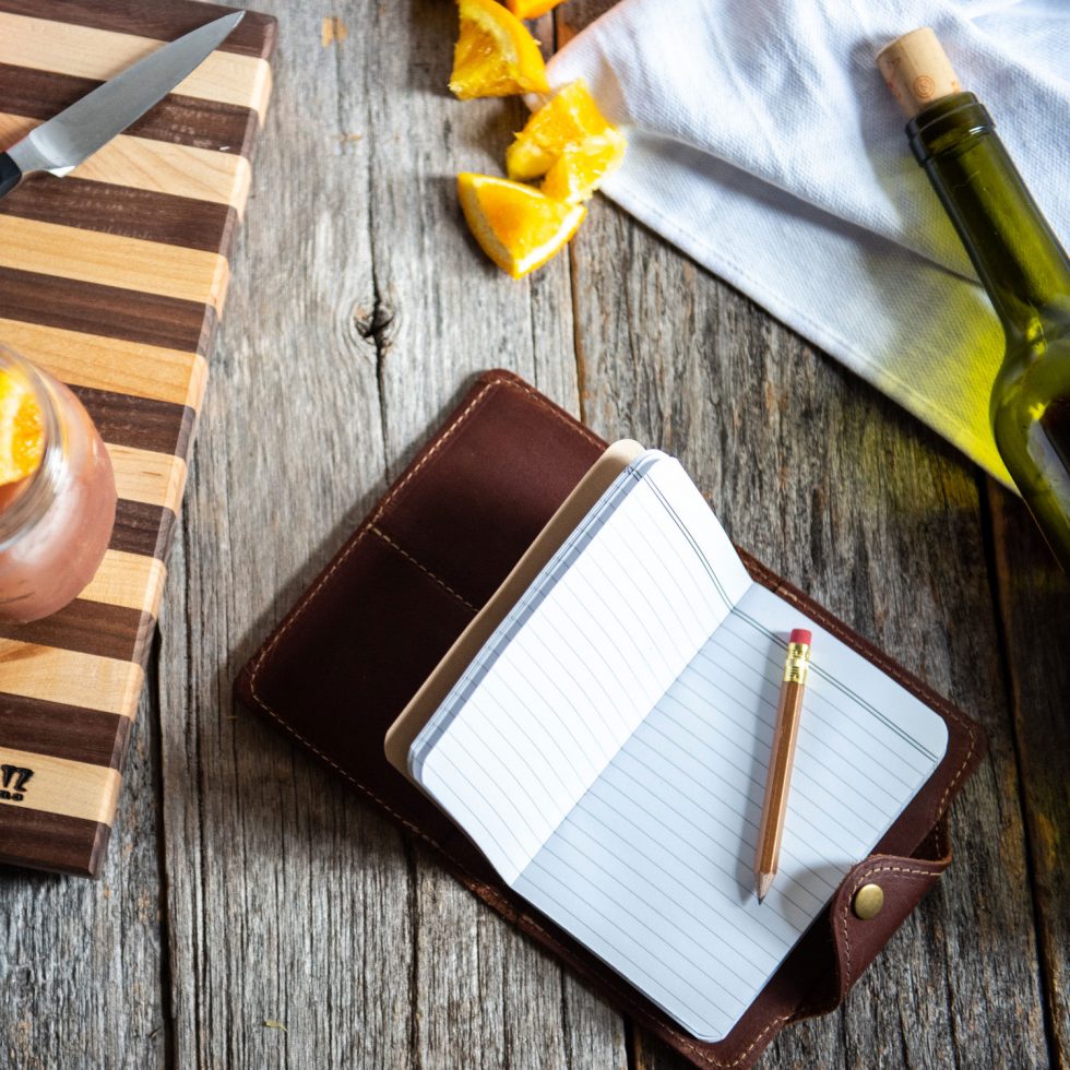 The Logbook Fine Leather Field Notes Moleskine Wallet Pocketbook Cover