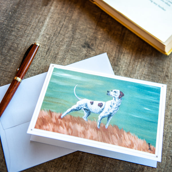 Brown Hound Dog Stationery Set Of 4 By Madison Holtz Butler