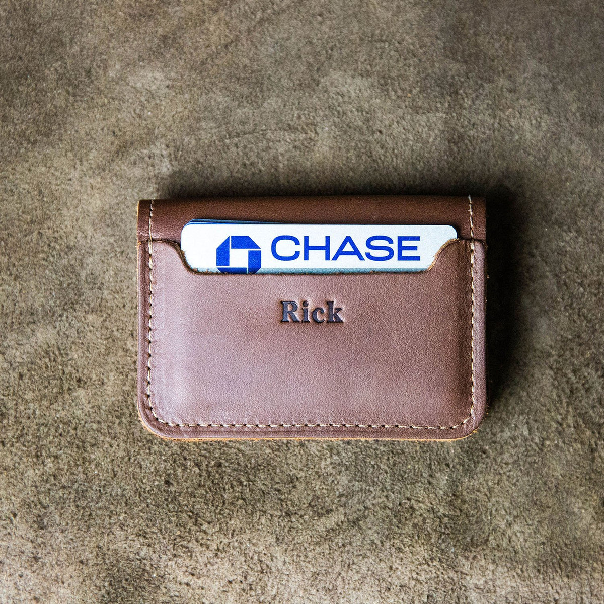 Your Logo + Our Leather - The Gates Fine Leather The Gates Bifold Money Clip Wallet - Custom Logo and Corporate Gifting