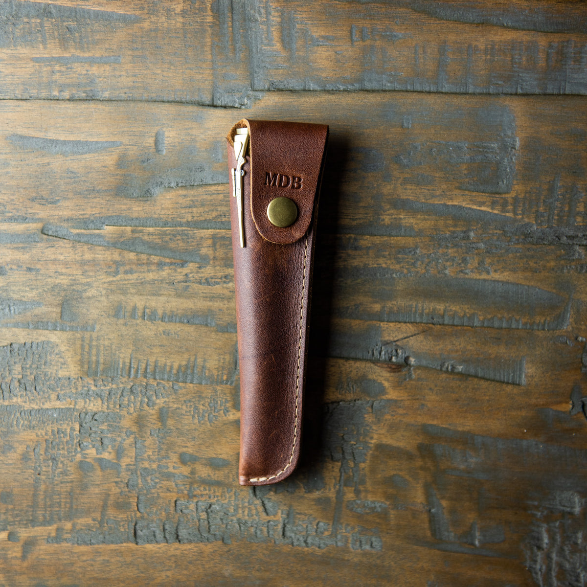 Tennessee Whiskey Barrel .30 Caliber Bolt Action Pen + Pen Sleeve