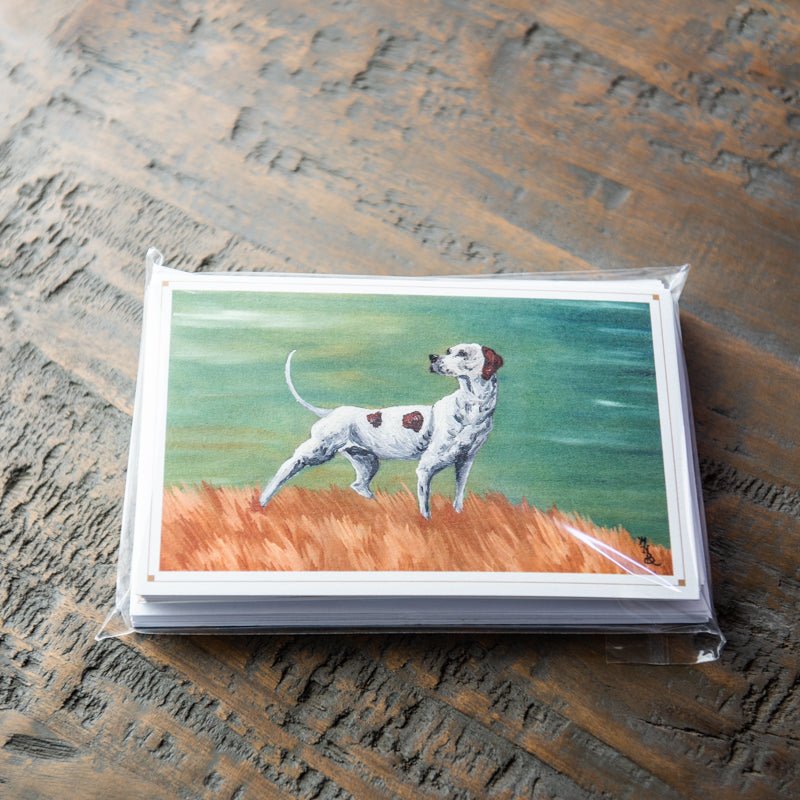 Brown Hound Dog Stationery Set Of 4 By Madison Holtz Butler - Shoporiaz