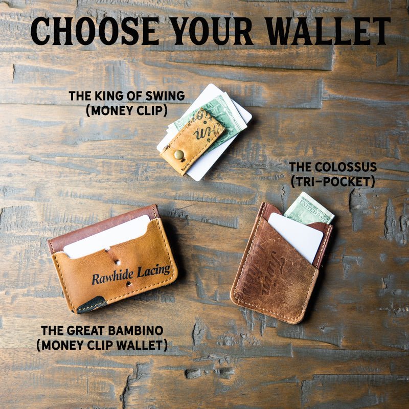 Custom Glove Wallet ~ Made from YOUR Baseball Glove! - Shoporiaz