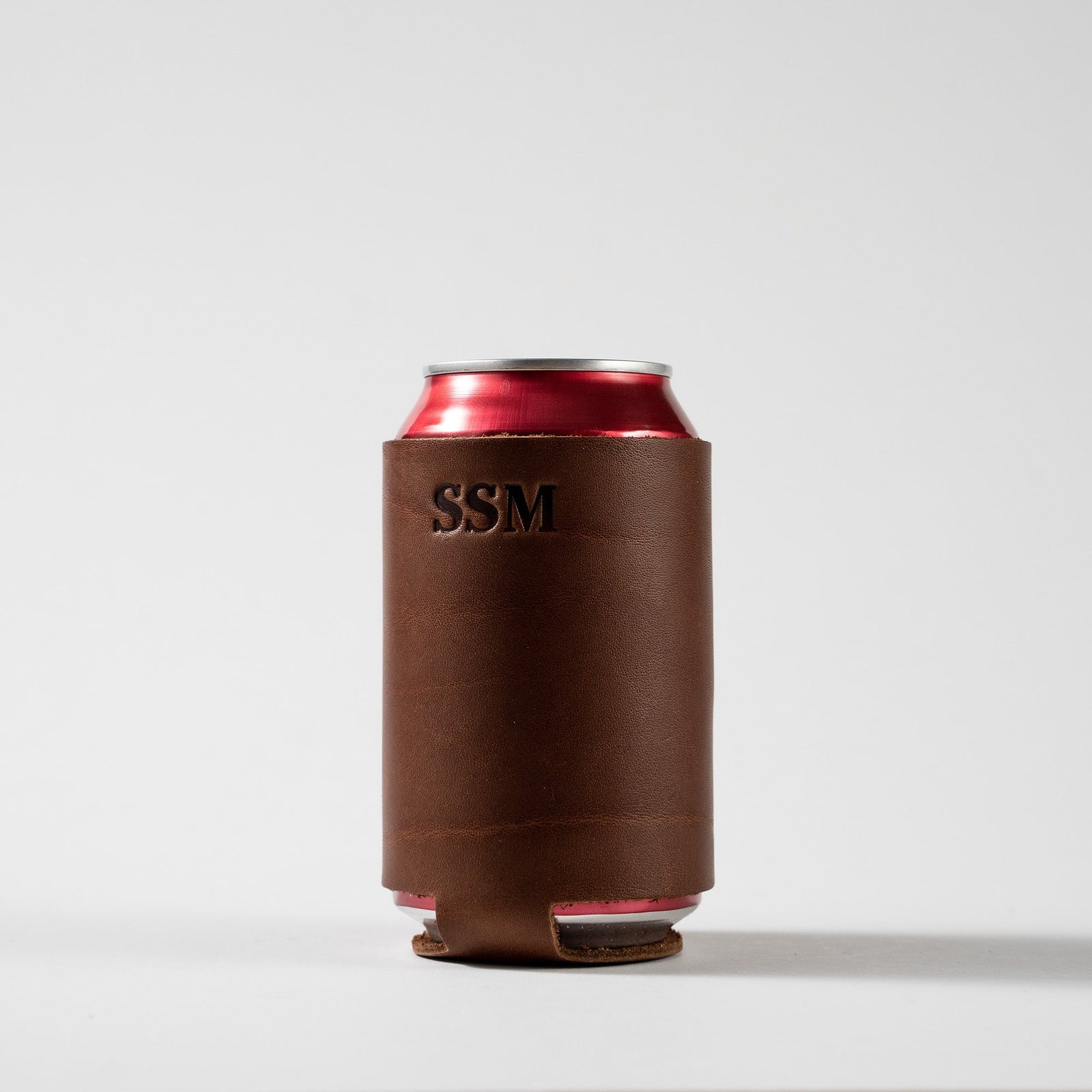 The Blitz Can Coozie - Full - Grain Leather - Shoporiaz