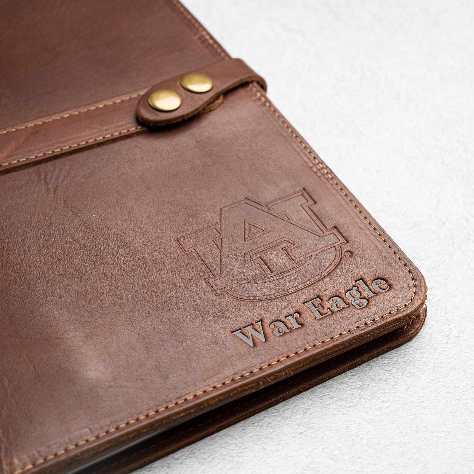 The Officially Licensed Auburn Vanderbilt 2.0 Fine Leather Portfolio Padfolio - Shoporiaz