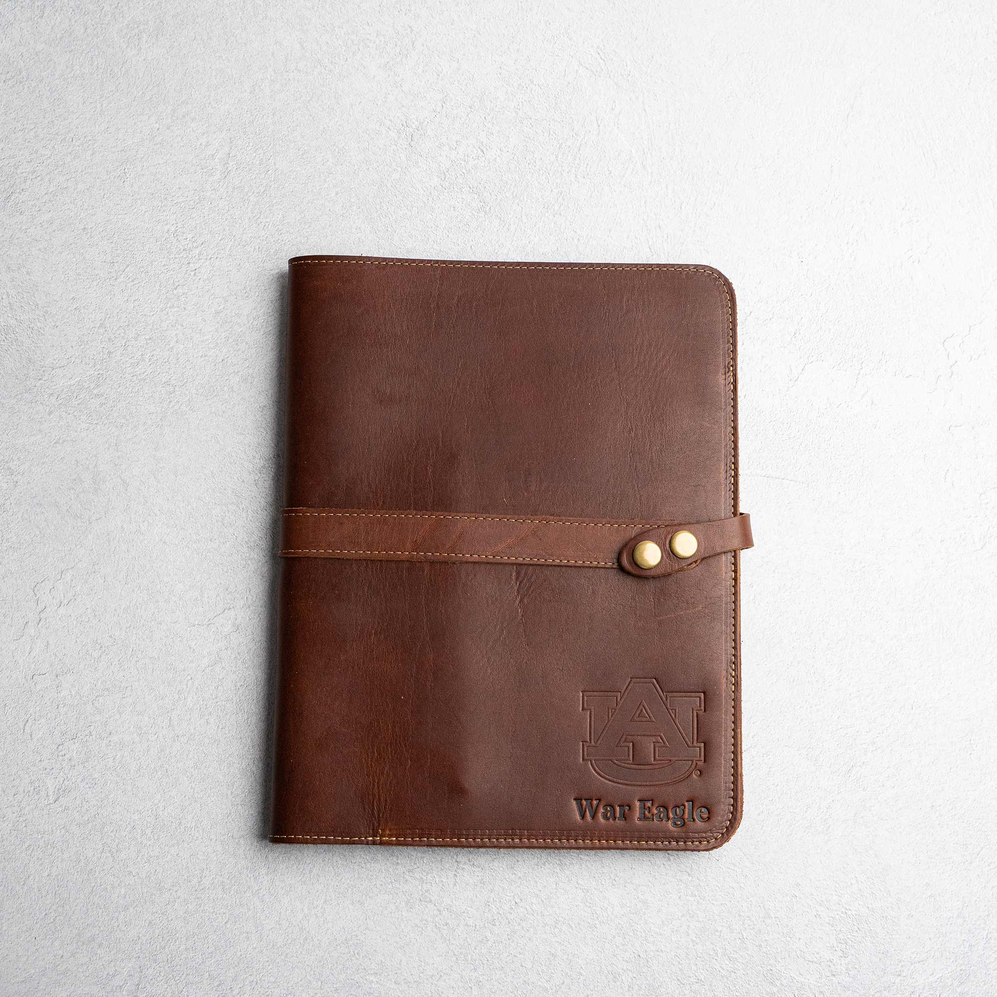 The Officially Licensed Auburn Vanderbilt 2.0 Fine Leather Portfolio Padfolio - Shoporiaz
