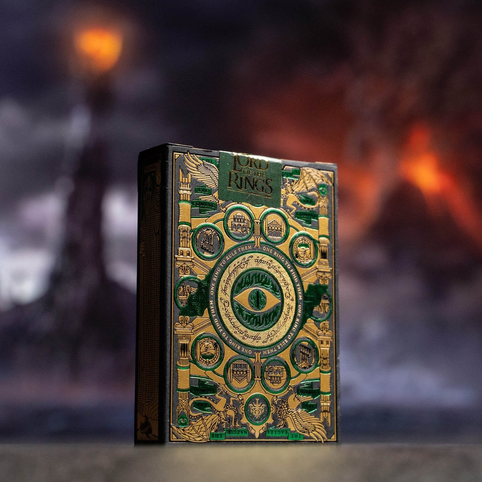 Theory 11 Lord of The Rings Card Deck With Fine Leather Card Sleeve - Shoporiaz