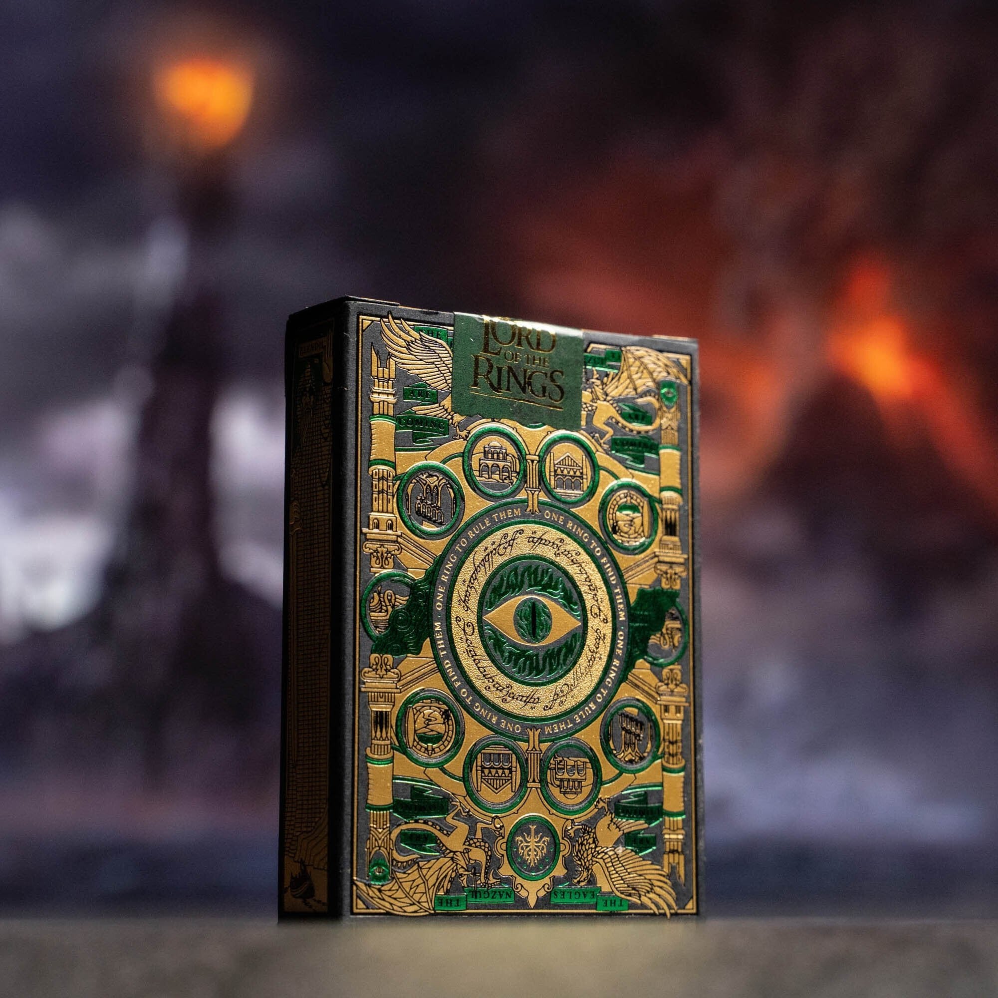 Theory 11 Lord of The Rings Card Deck With Fine Leather Card Sleeve - Shoporiaz